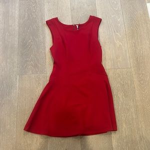 Free people red mini dress
